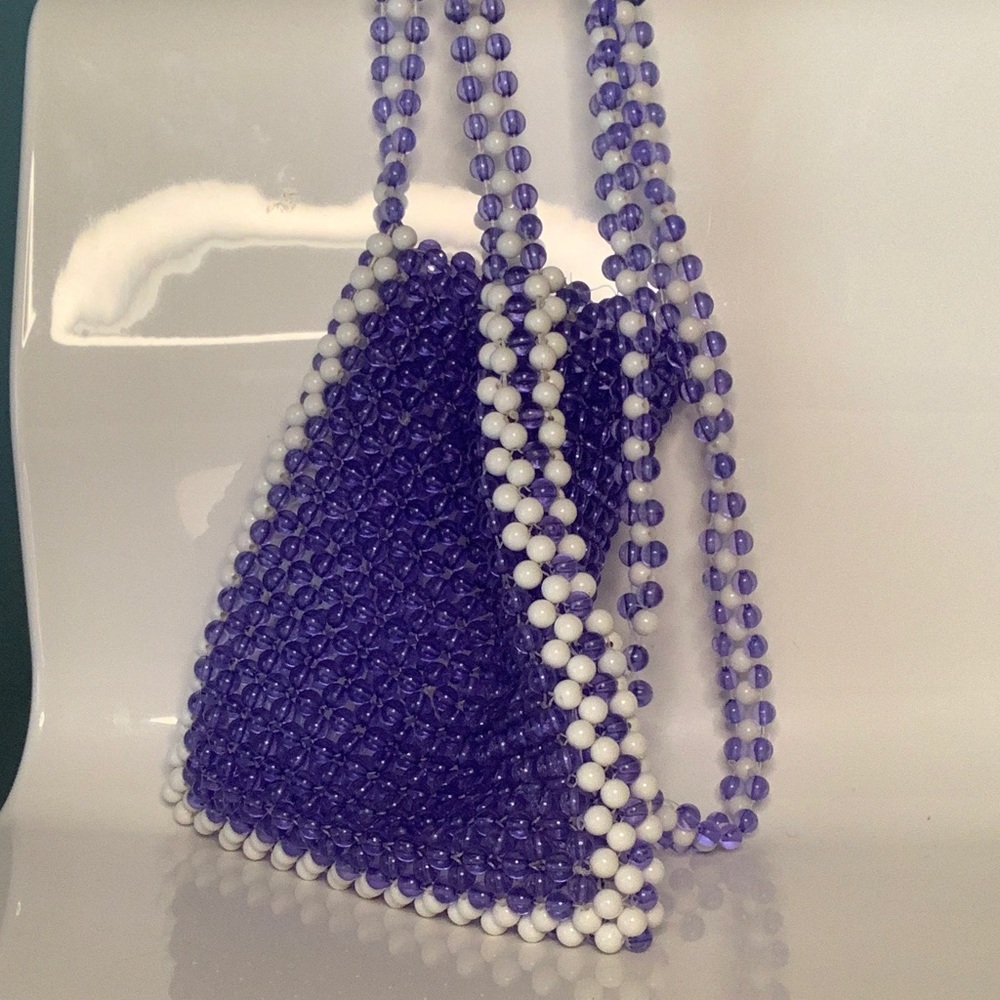 Urban outfitters purple beaded purse - Picture 1 of 4